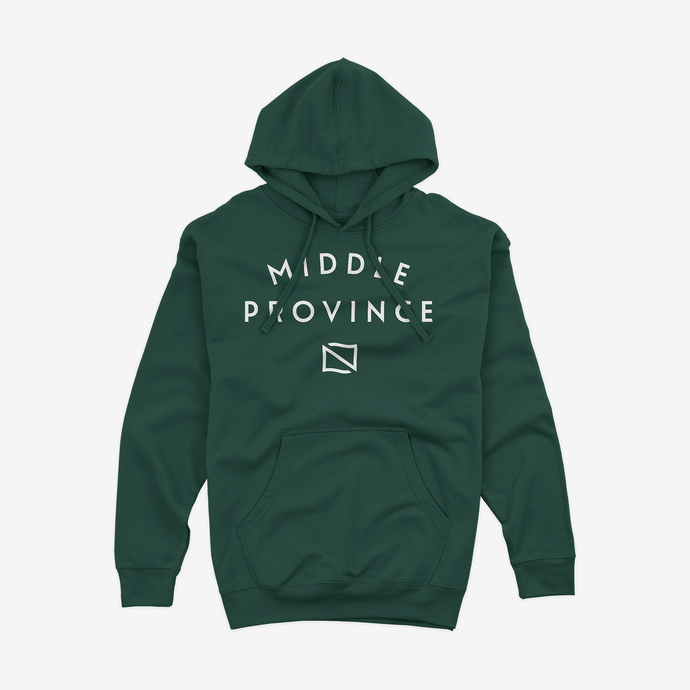 Mid Weight Classic Middle Province Hoodie (Alpine Green)