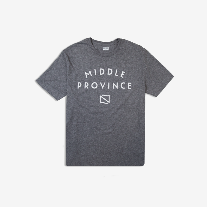 Classic Middle Province Tee Shirt (Graphite Heather)