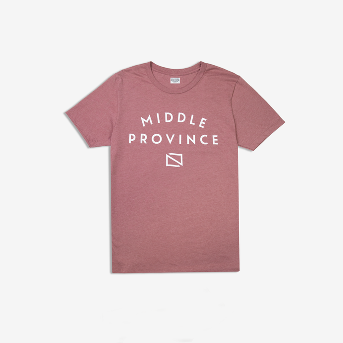 Classic Middle Province Tee Shirt (Heather Mauve)