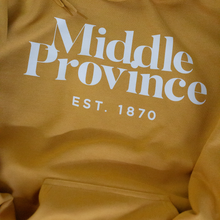 Load image into Gallery viewer, Middle Province 1870 Hoodie (Mustard)