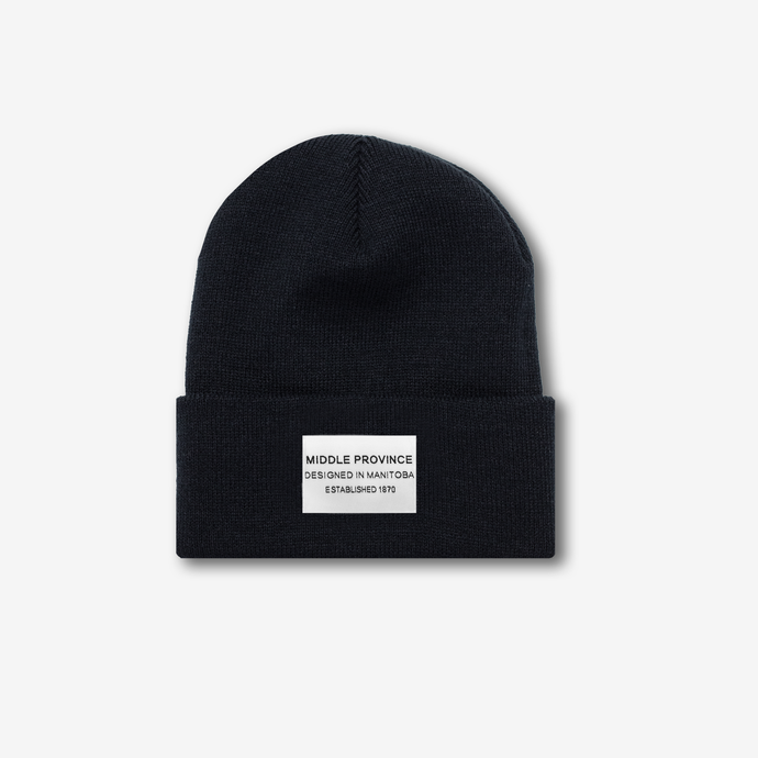 Middle Province 1870 Cuffed Toque (Black)