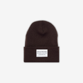 Middle Province 1870 Cuffed Toque (Chocolate Brown)