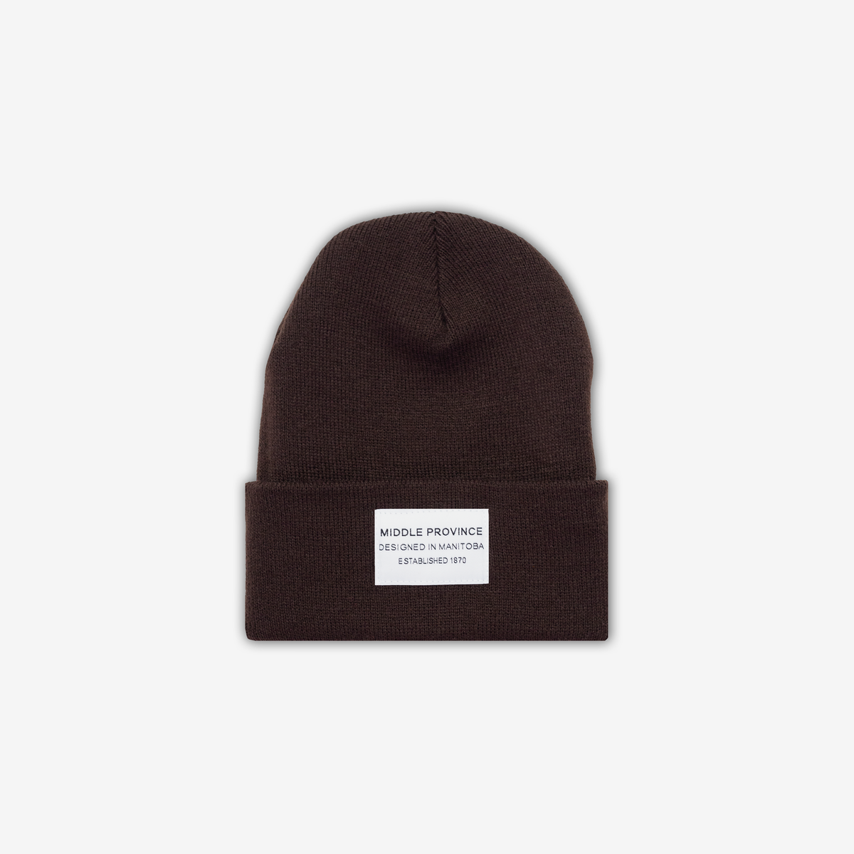 Middle Province 1870 Cuffed Toque (Chocolate Brown)