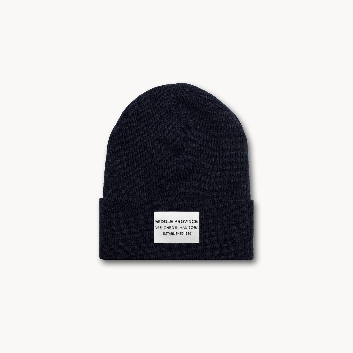 Middle Province 1870 Cuffed Toque (Black)