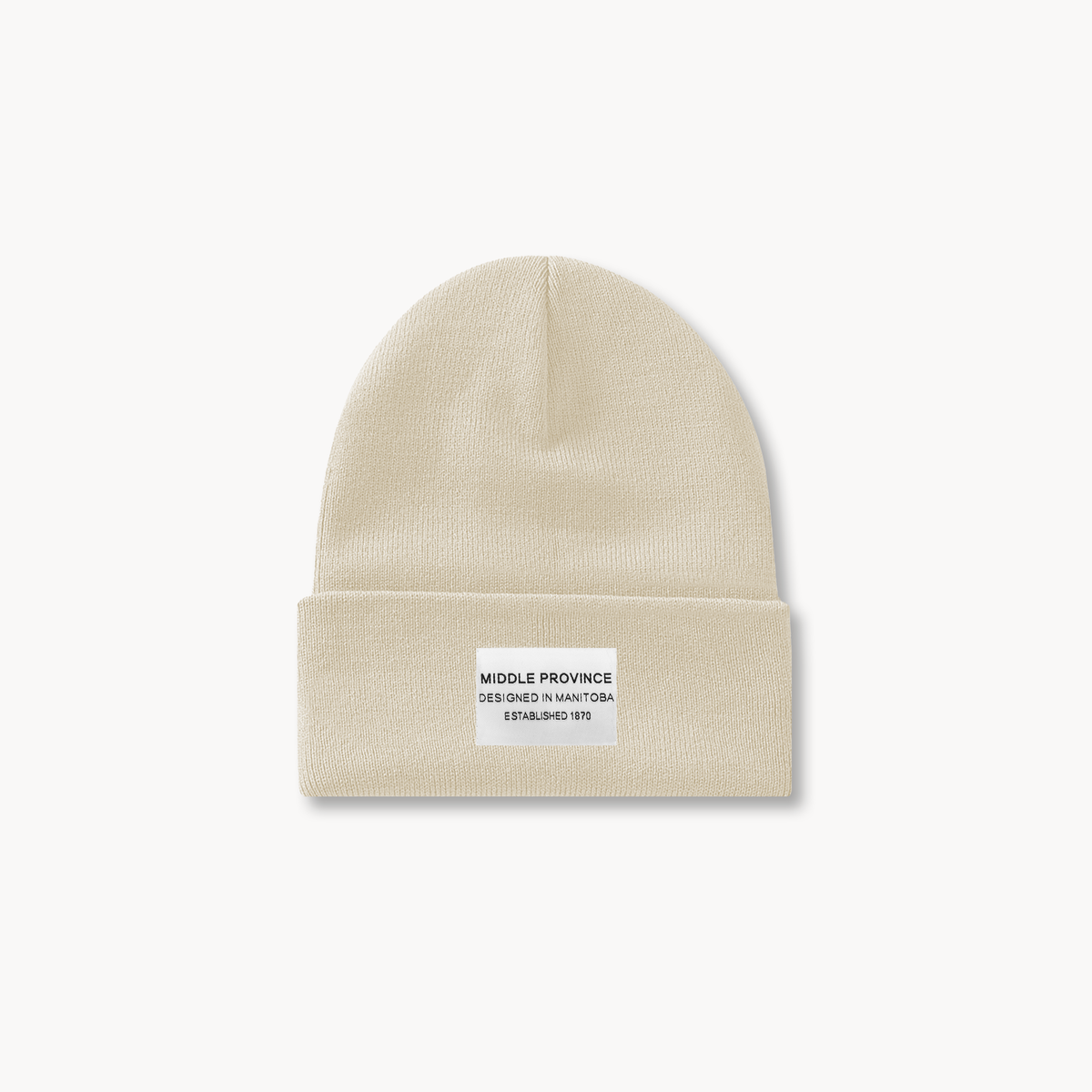 Middle Province 1870 Cuffed Toque (Light Sand)