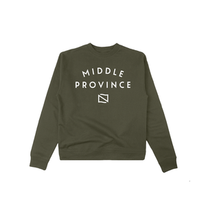 Pre Order: Mid Weight Classic Middle Province Crew (Olive)