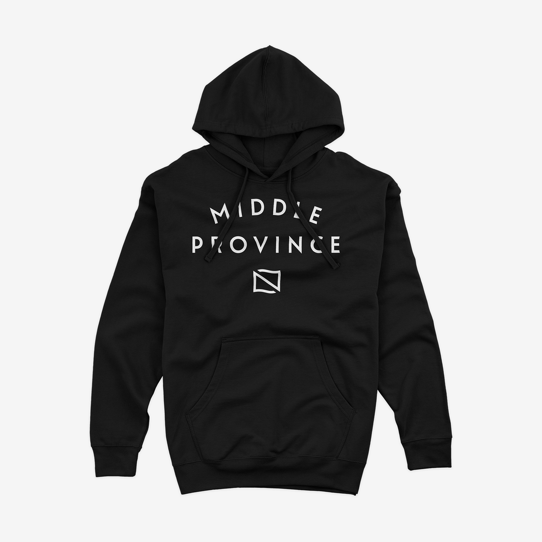 Pre Order: Mid Weight Classic Middle Province Hoodie (Black)