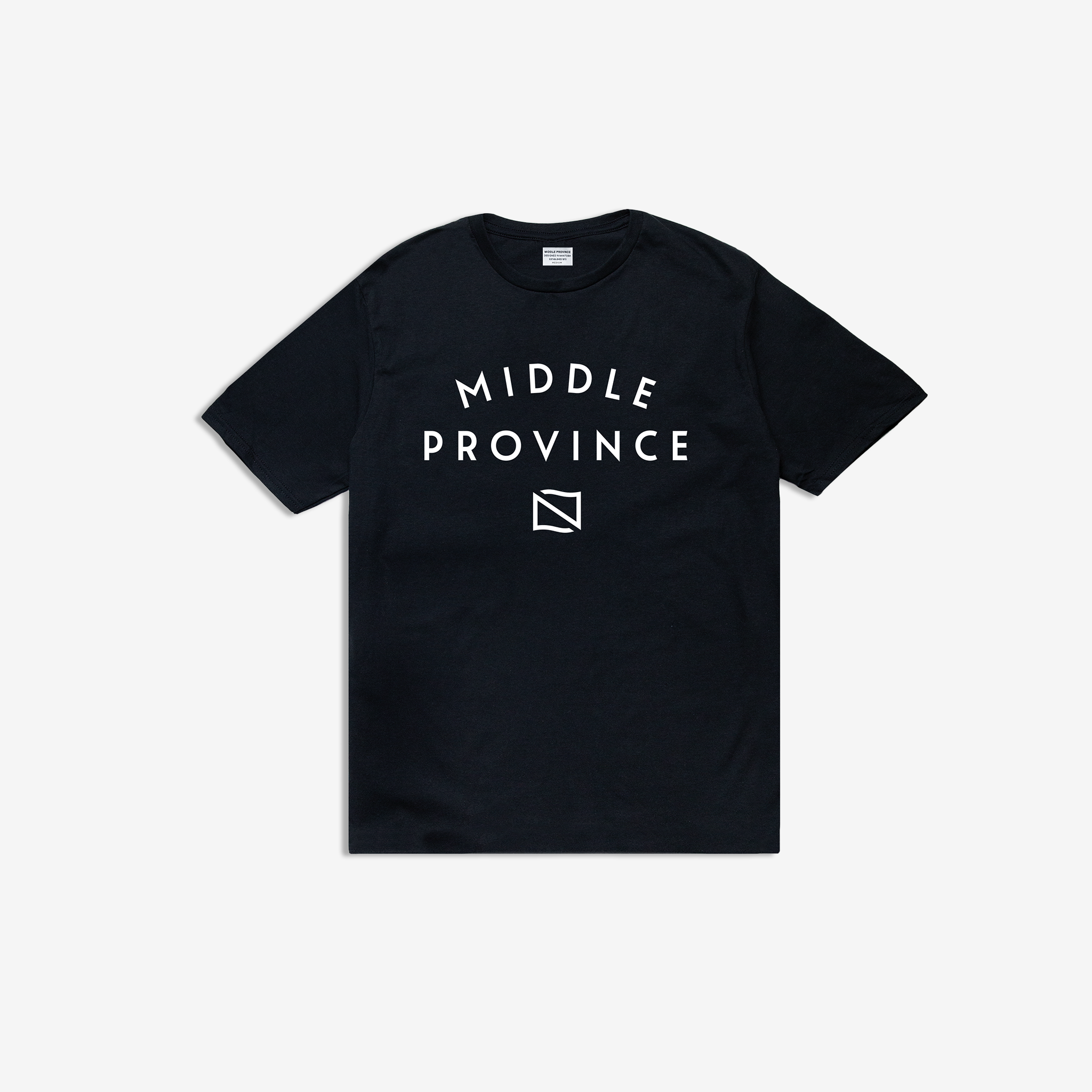 Sale: Classic Middle Province Tee Shirt in Black (Select Sizes)