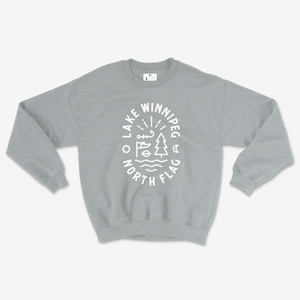 Lake Winnipeg Crew (Heather Grey)