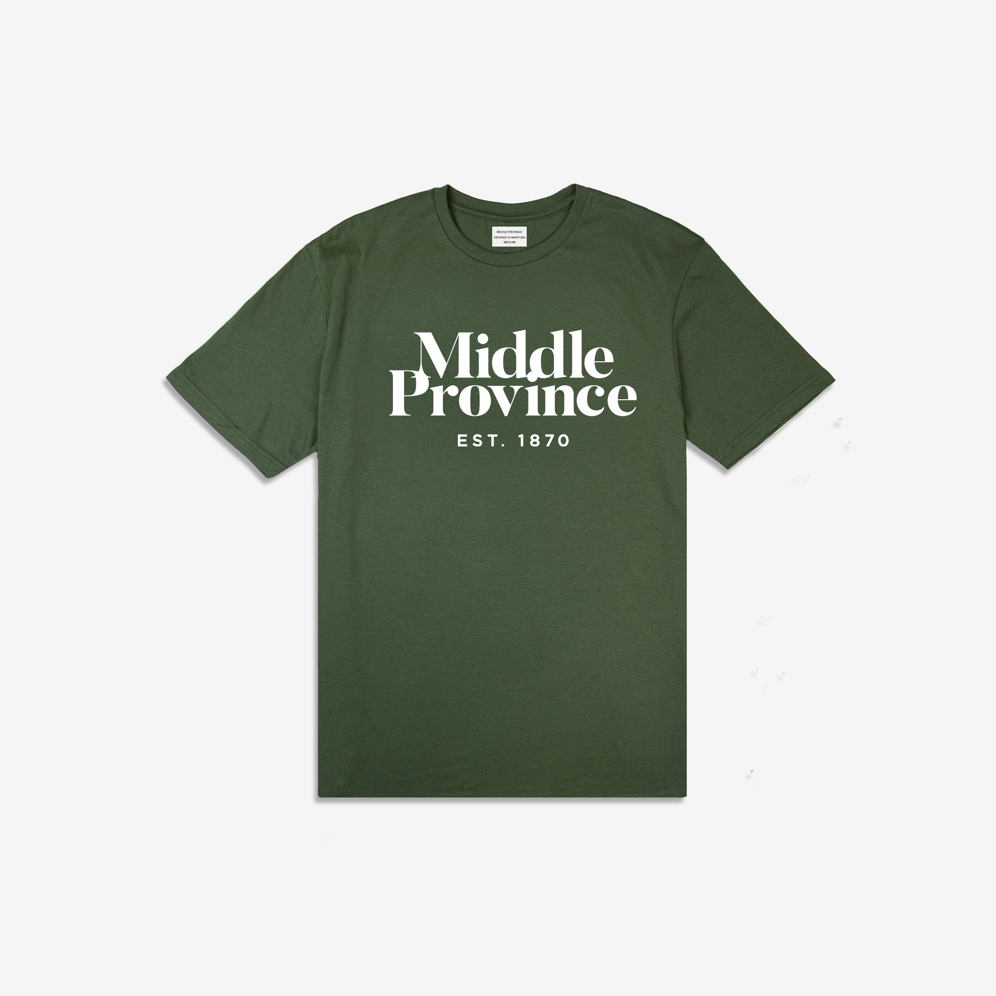Middle Province 1870 Tee Shirt (Moss)