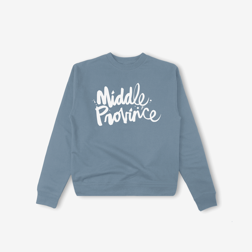 Middle Province x Kal Barteski Boyfriend Crew (Slate Blue)