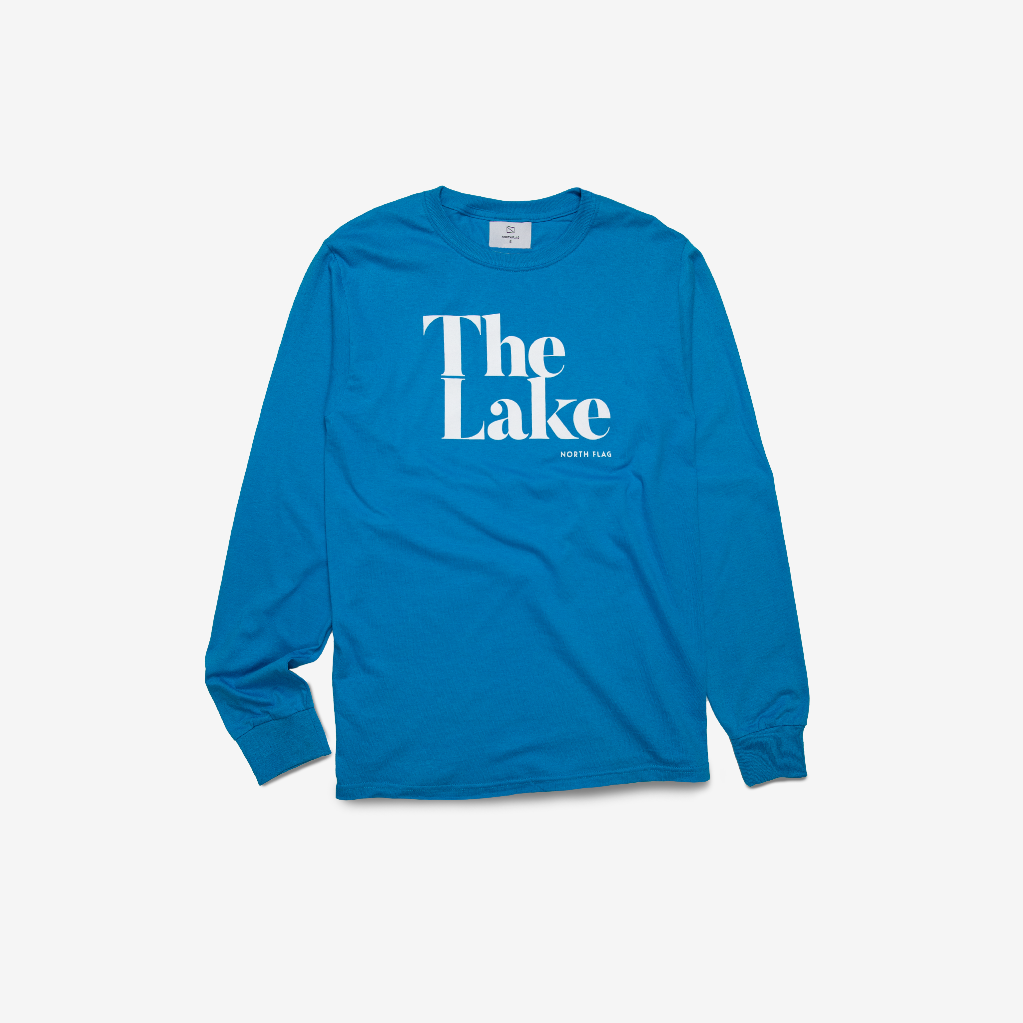 The Lake Long Sleeve Tee Shirt (Lake Blue)