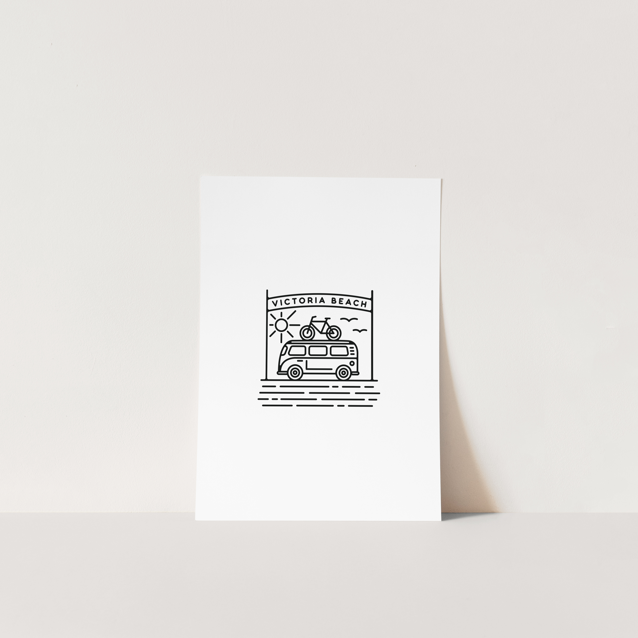 Victoria Beach Print