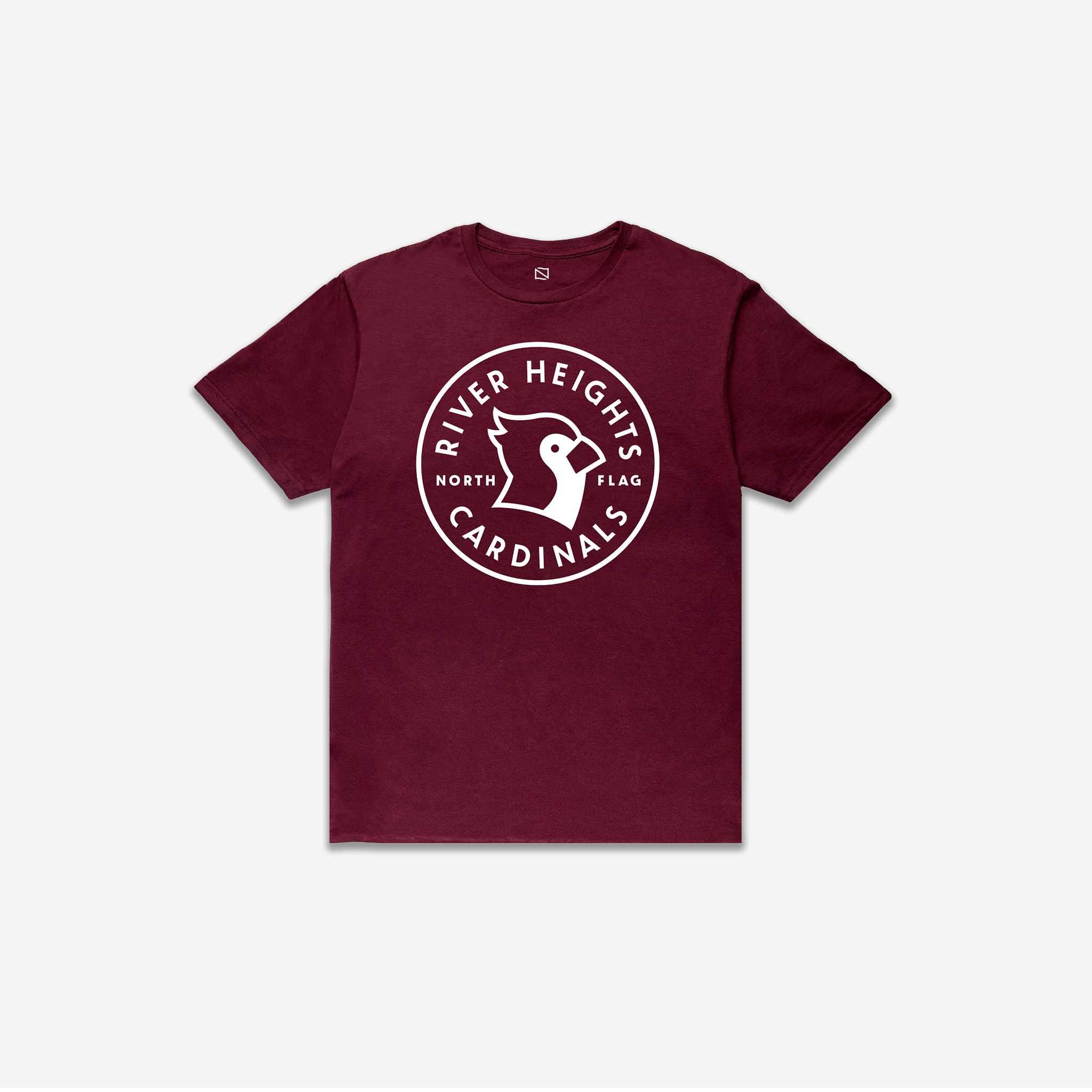 River Heights Cardinals Tee Shirt (Burgundy)