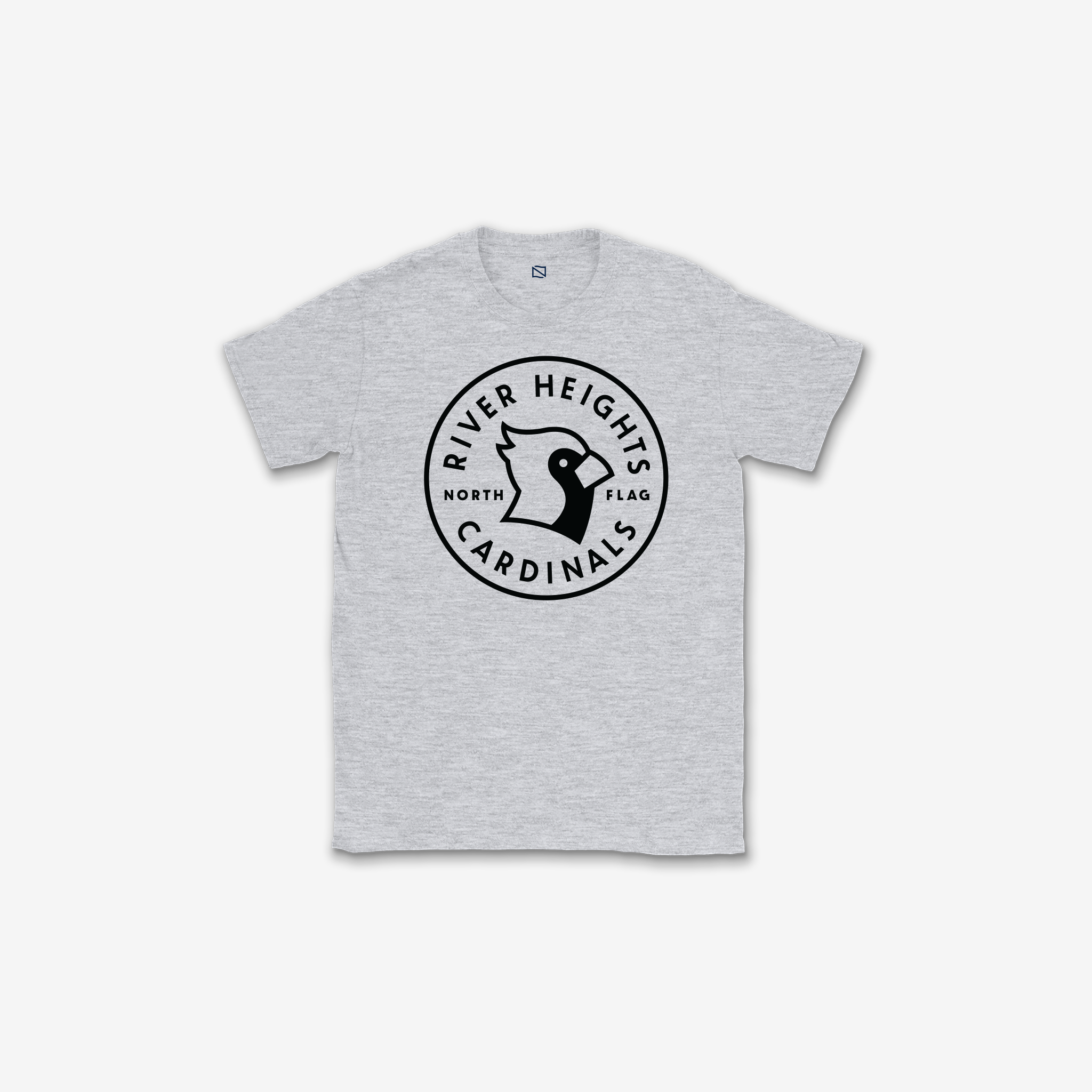 River Heights Cardinals Tee Shirt (Heather Grey)