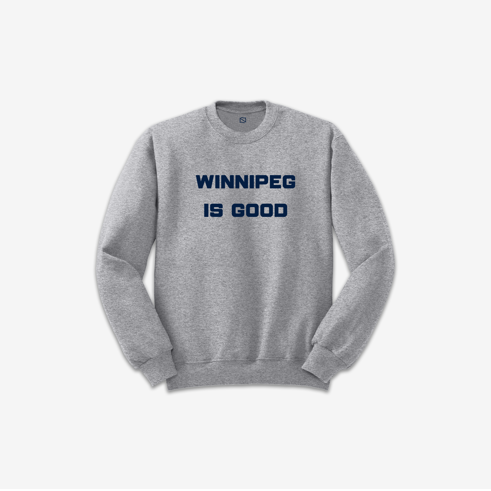 Winnipeg Is Good Crew (Heathery Grey, Navy)