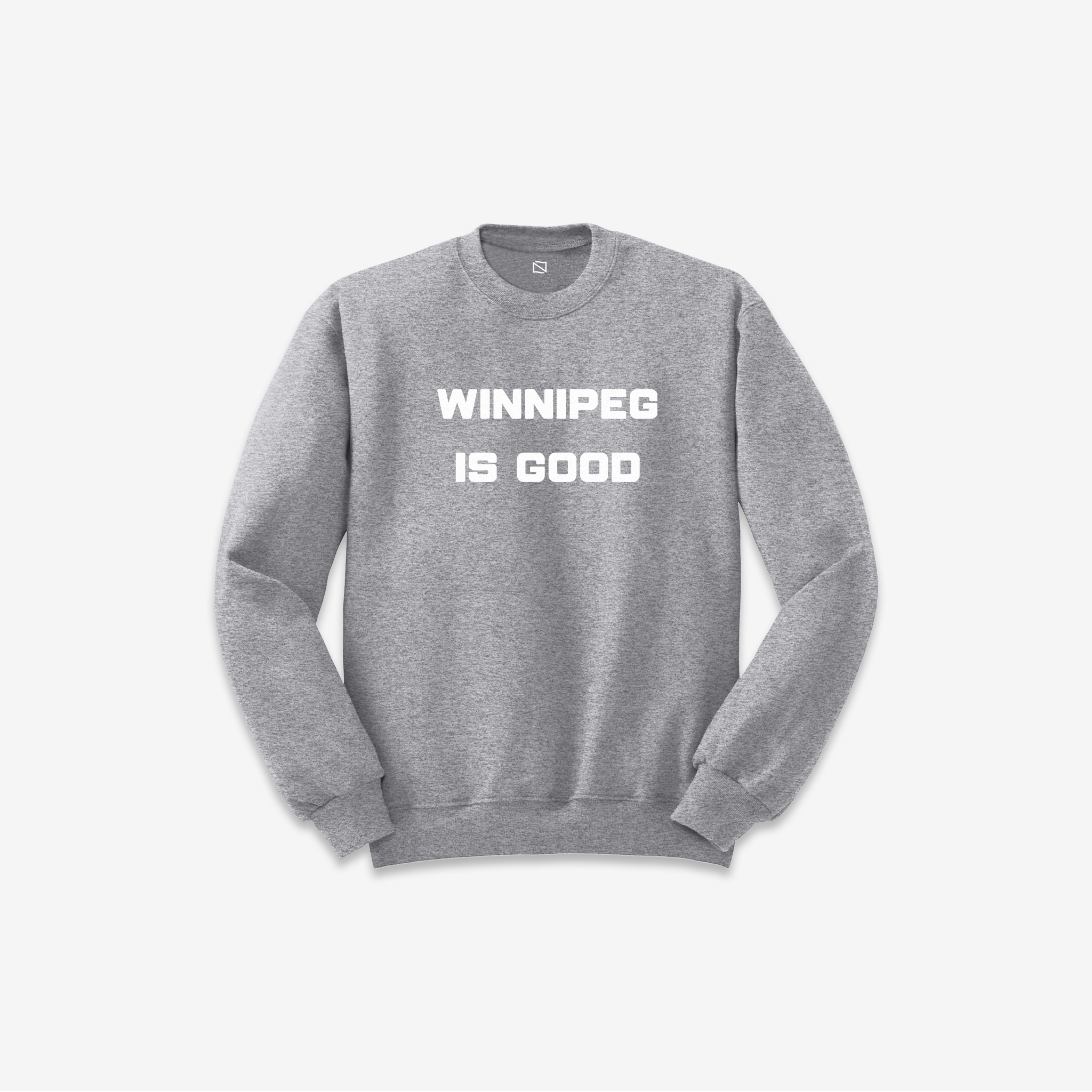Winnipeg Is Good Crew (Heather Grey)