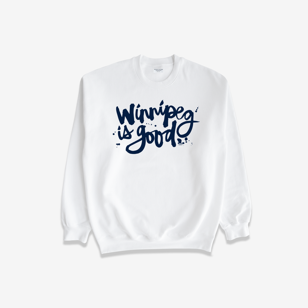 Pre Order: Winnipeg Is Good Whiteout Script Crew