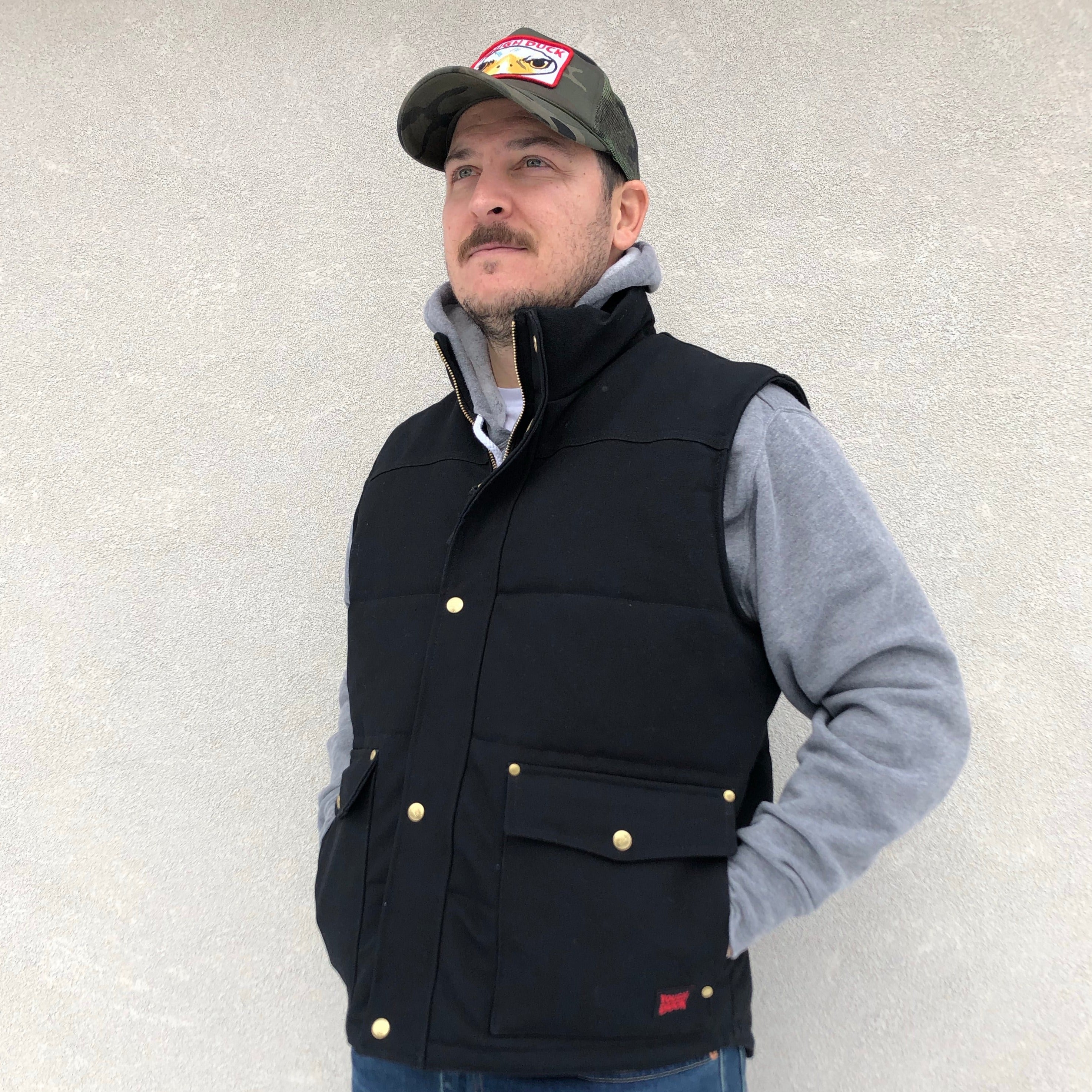 Tough Duck Woodsman Vest (Black)