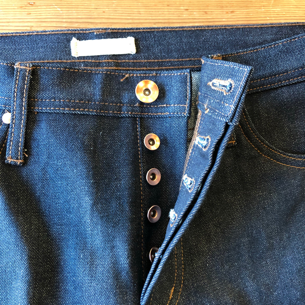 The Unbranded Brand UB201 Tapered Fit 14.5oz Indigo Selvedge Denim